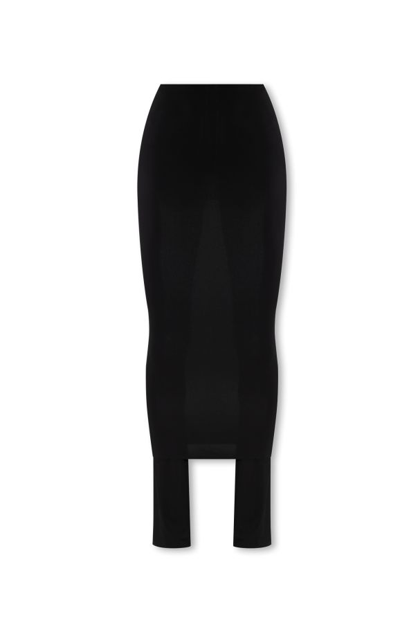 Alaïa Spódnico-spodnie z długimi nogawkami