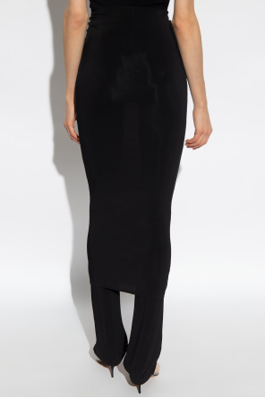 Alaïa Long trousers with skirt