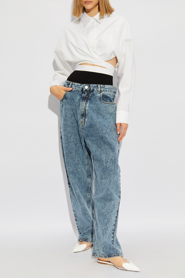Alaïa High-Waisted Jeans