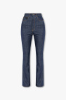 Alaïa High-waisted bootcut jeans