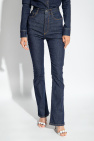 Alaïa High-waisted bootcut jeans