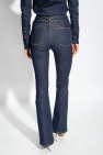 Alaïa High-waisted bootcut jeans