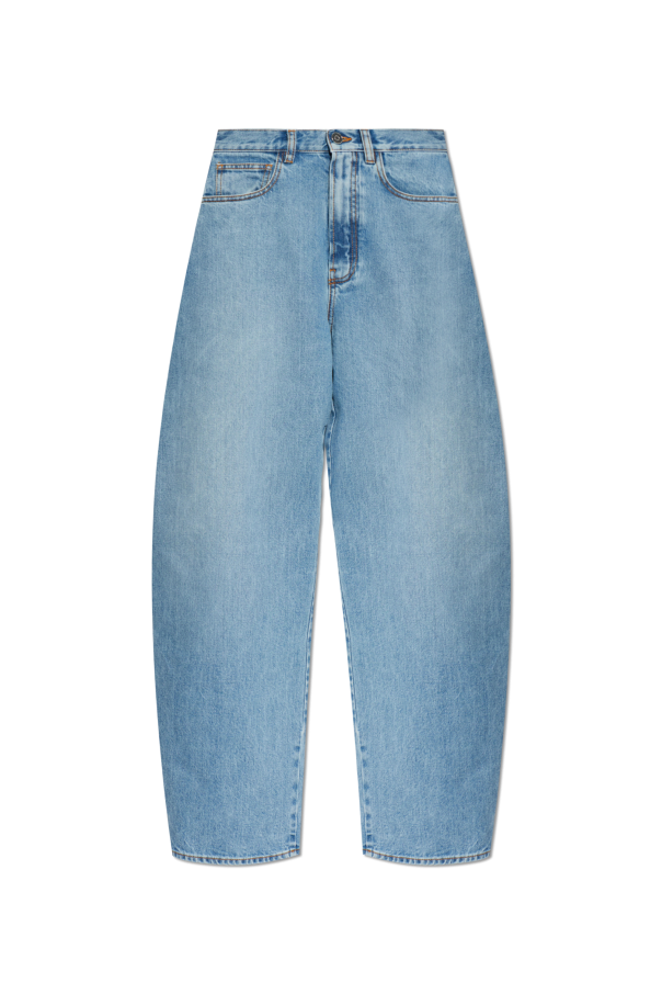 High-waisted jeans od Alaïa