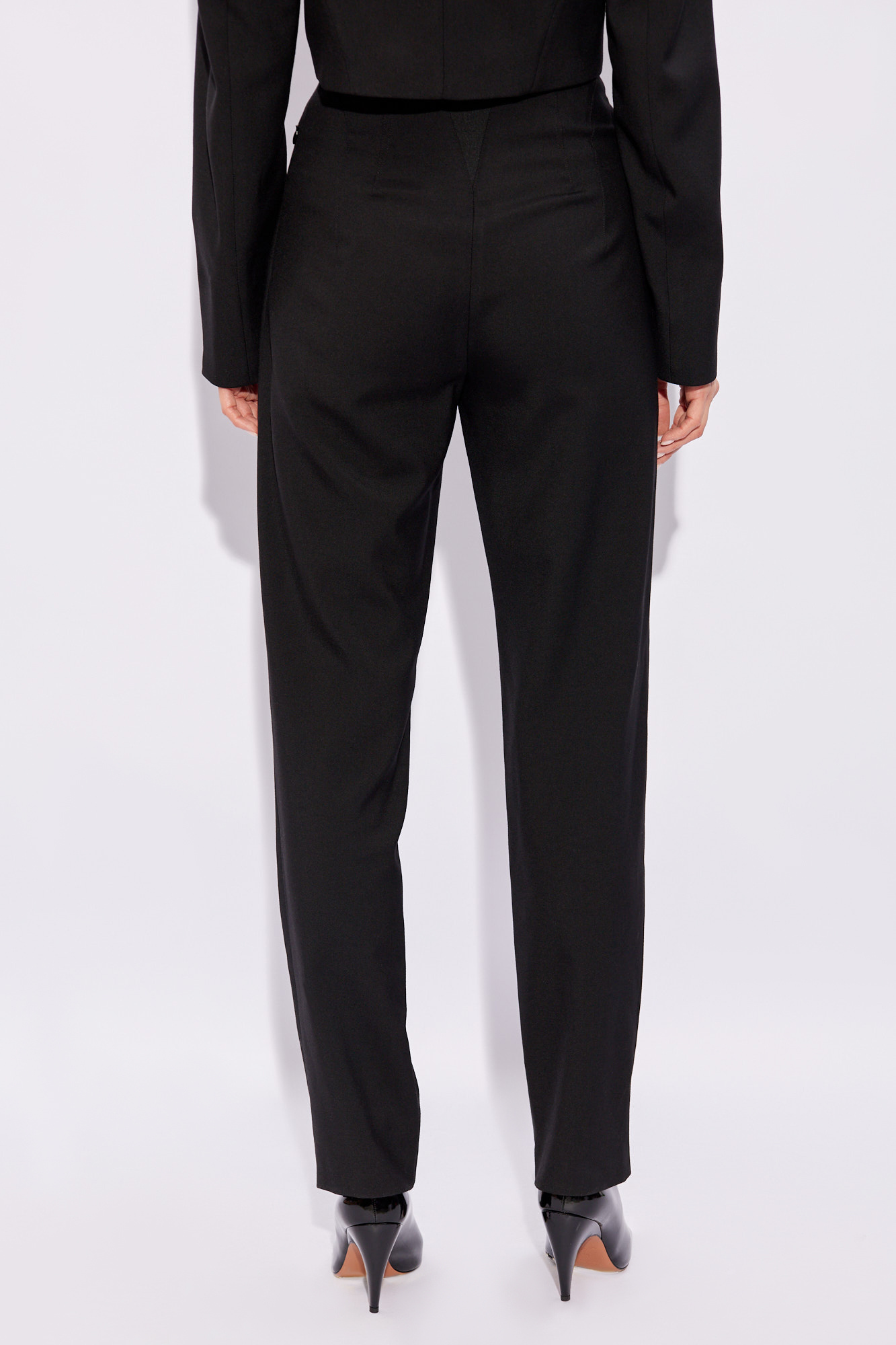 Alaïa Wool Schmale trousers