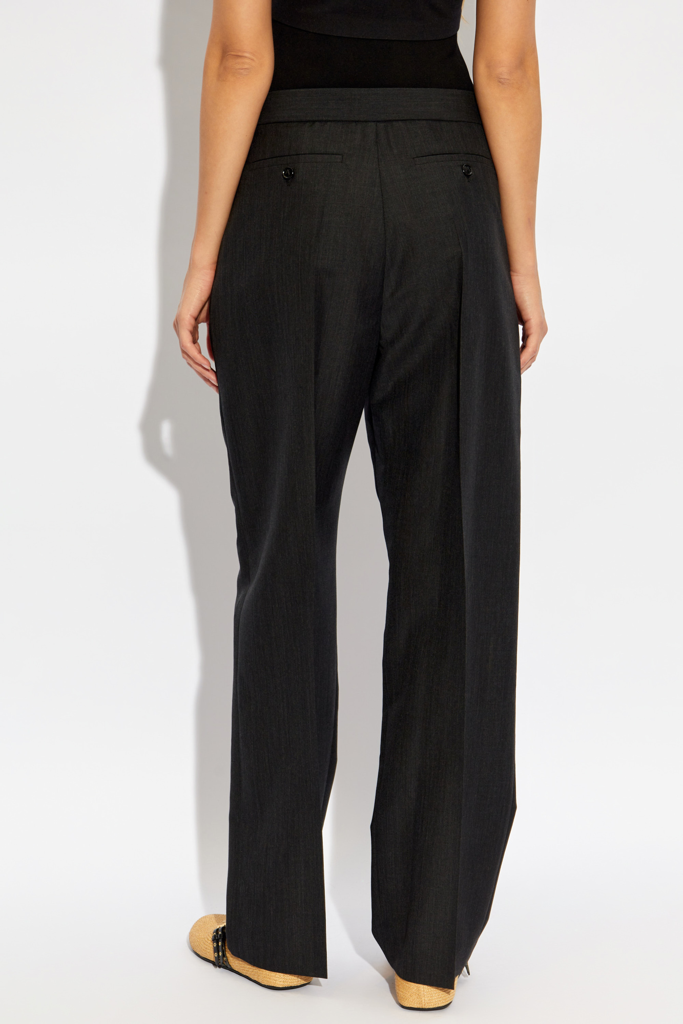 Alaïa Pants with elastic waistband