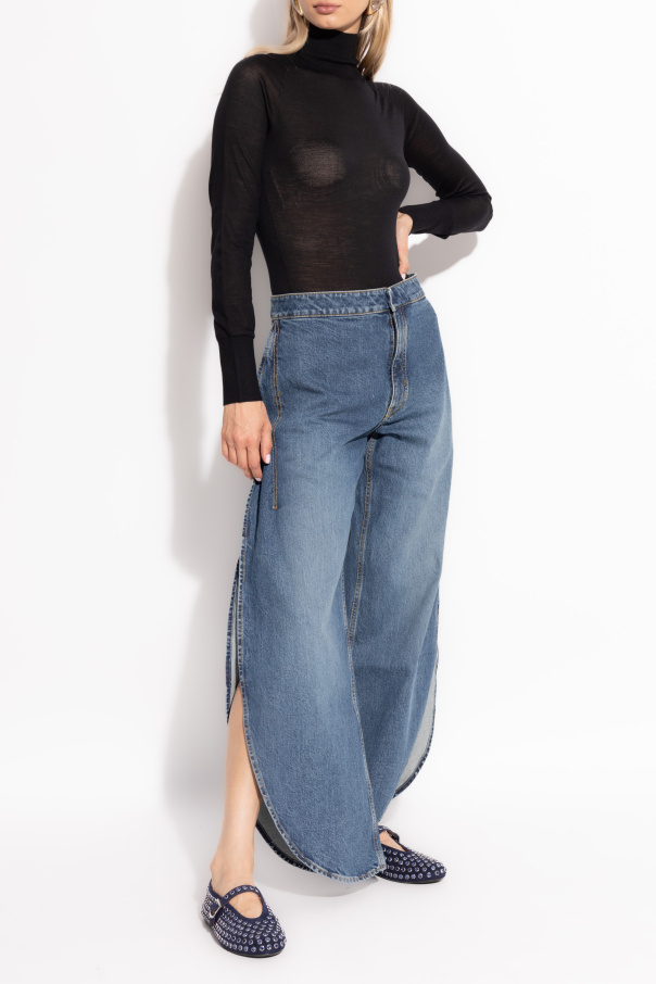 Alaïa Jeans with slits