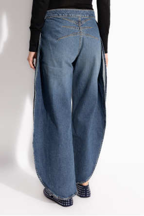 Alaïa Jeans with slits