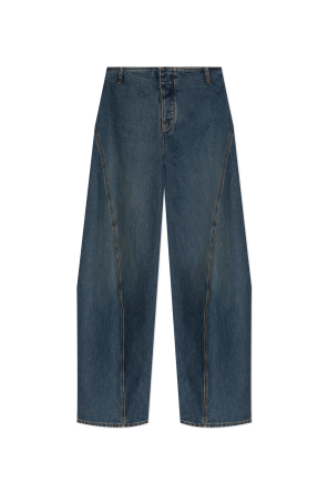 Jeans mit weitem Bein