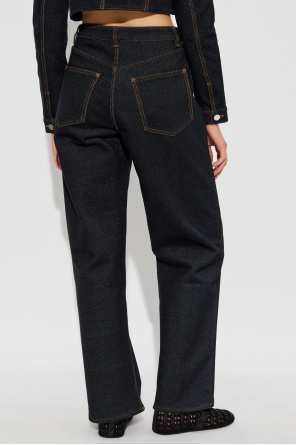 Alaïa Vaqueros de tiro alto