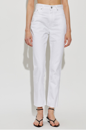 Alaïa Jeansy o prostym kroju