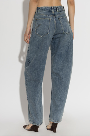 Alaïa Jeansy z szerokimi nogawkami