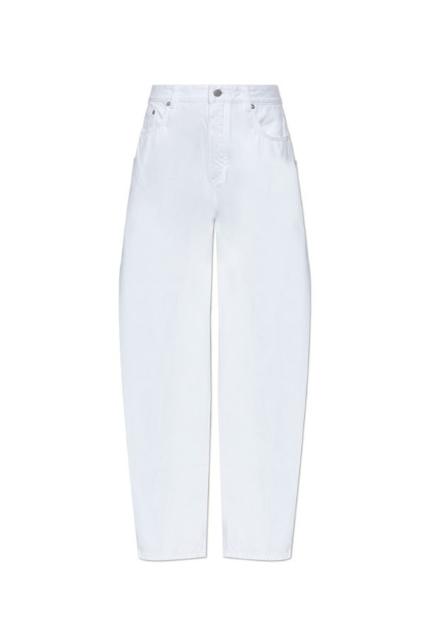 High-waisted jeans od Alaïa