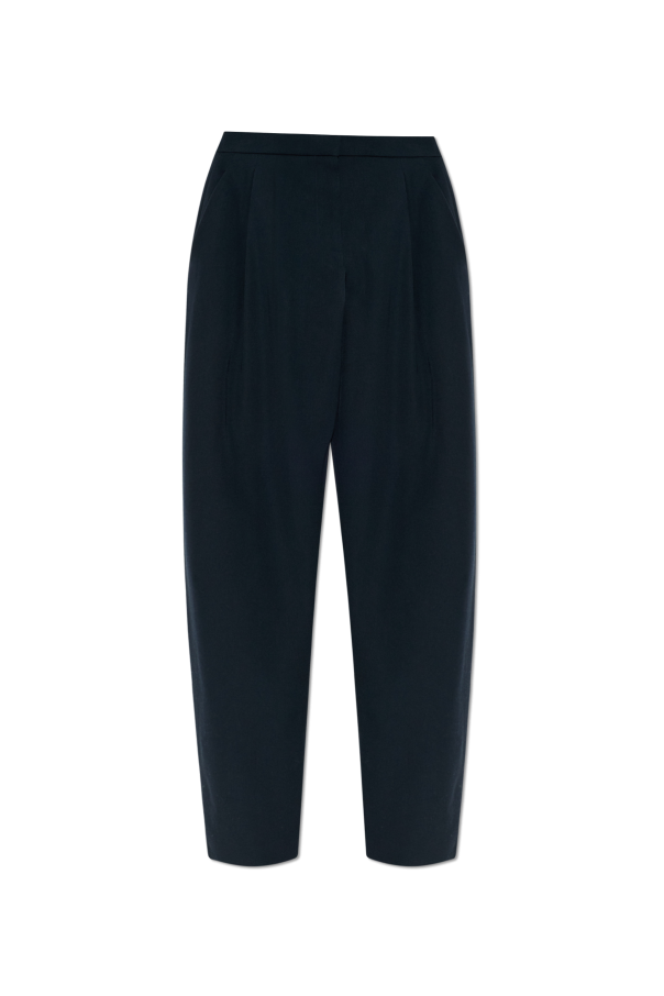 Wool trousers with pleats od Alaïa