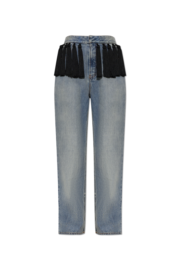 Alaïa Jeans with fringes