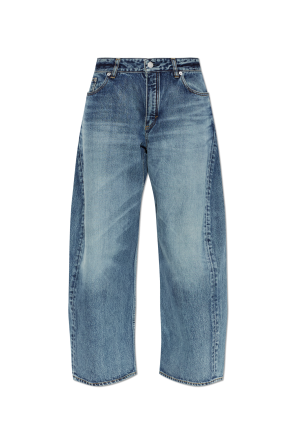 Jeans mit weiten Beinen