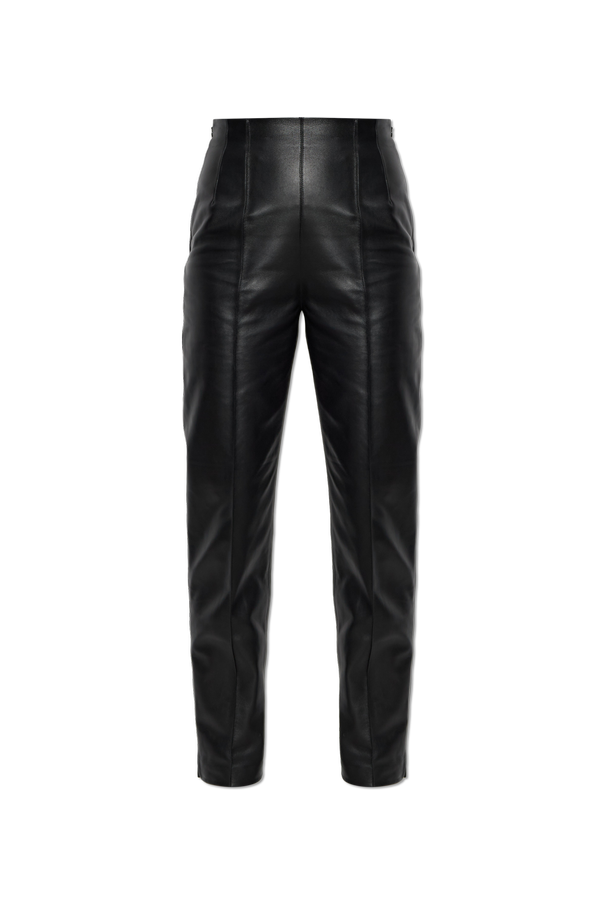 Leather trousers od Alaïa
