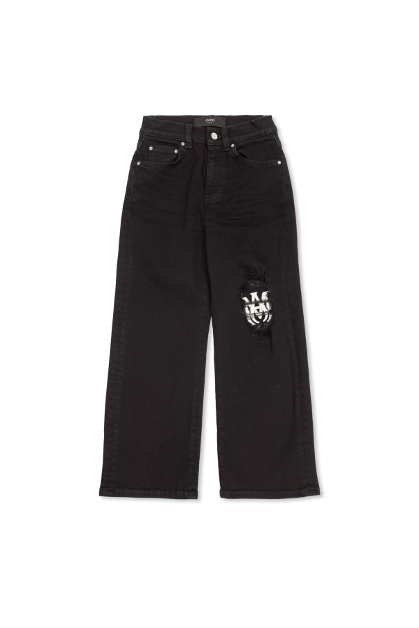Jeans with logo od Amiri Kids