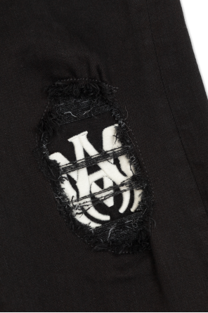 Amiri Kids Jeans with logo