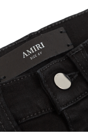 Amiri Kids Jeans with logo