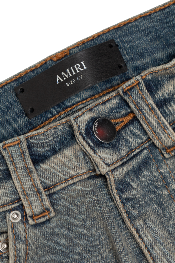 Amiri Kids Jeans mit Aufnähern