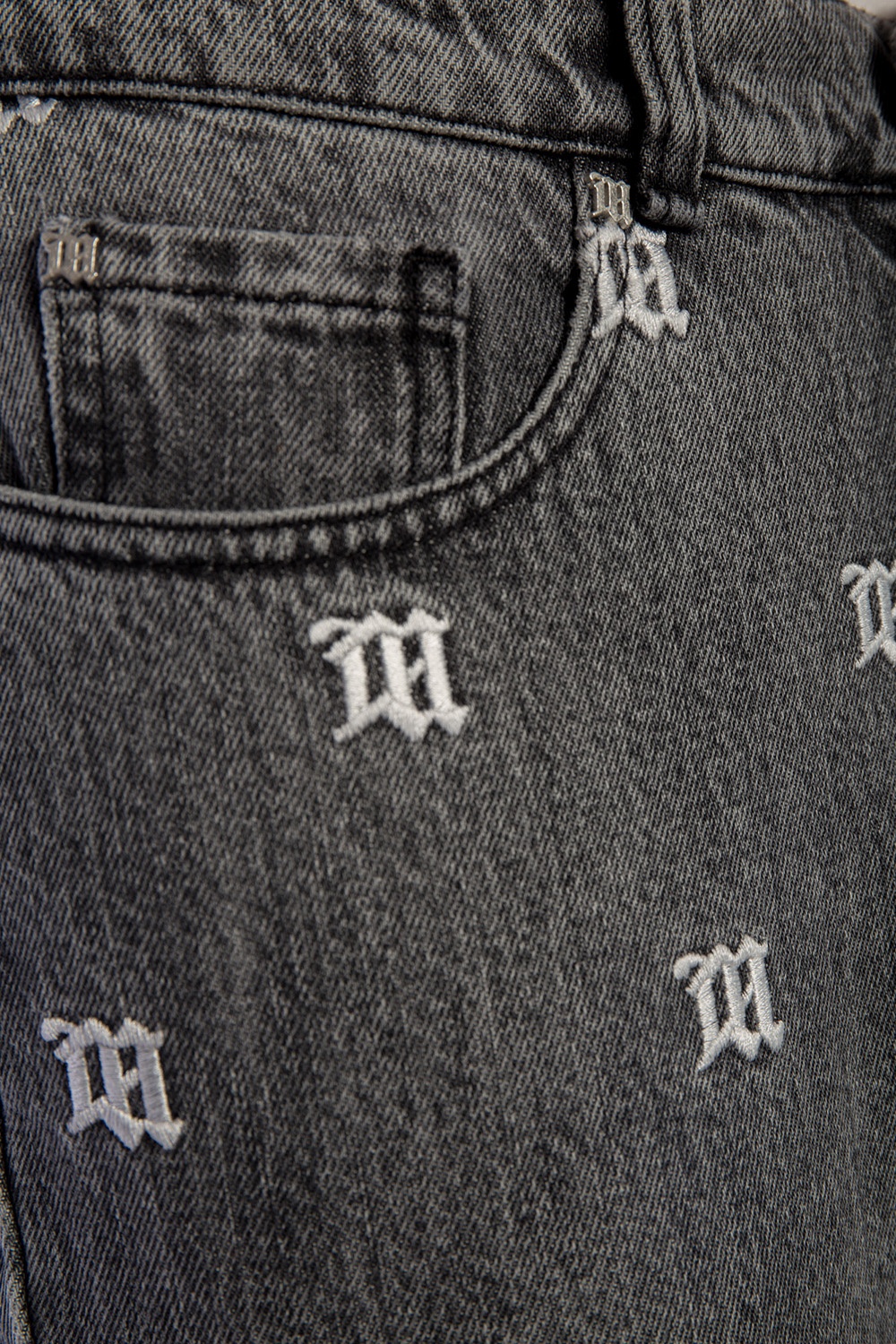 MISBHV Acid Monogram Jeans in Grey for Men