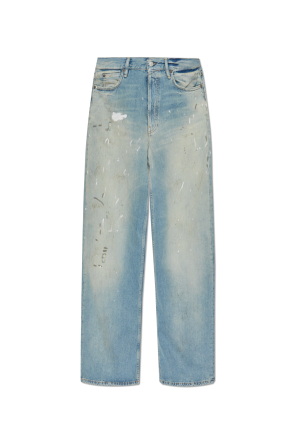 Jeans with logo