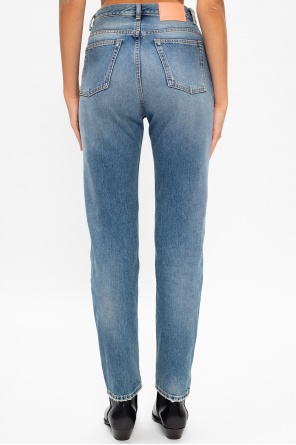 Acne Studios Jeansy z przetarciami