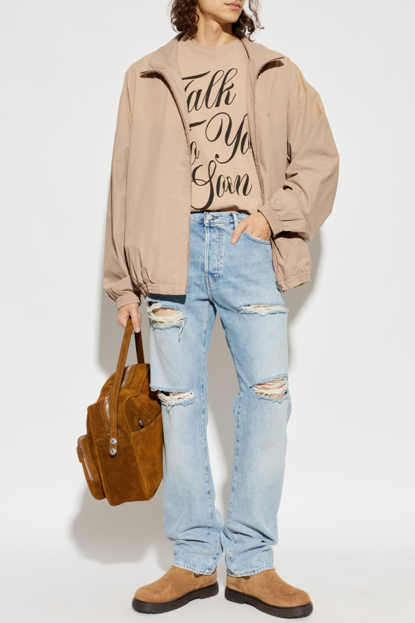 Acne Studios Jeansy z efektem vintage