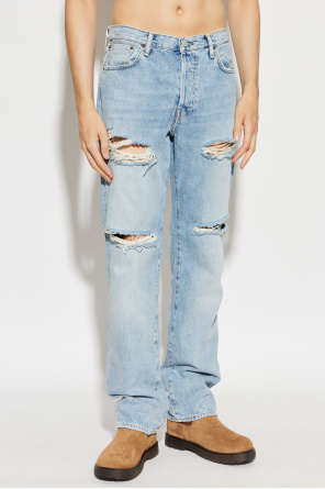 Acne Studios Jeansy z efektem vintage