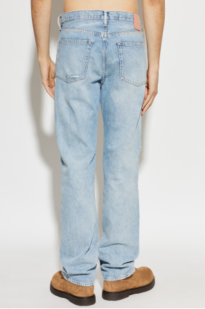 Acne Studios Jeansy z efektem vintage