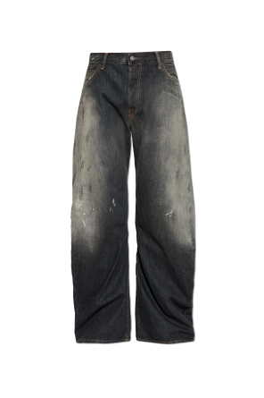 Jeans mit drapierten hosenbeinen od Acne Studios