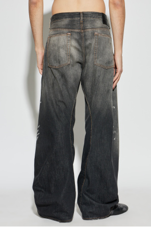 Acne Studios Jeans mit drapierten Hosenbeinen