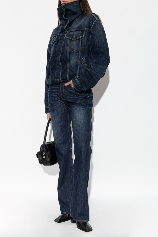 Acne Studios Blugi cu craci evazați