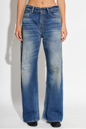 Acne Studios Vaqueros con efecto vintage