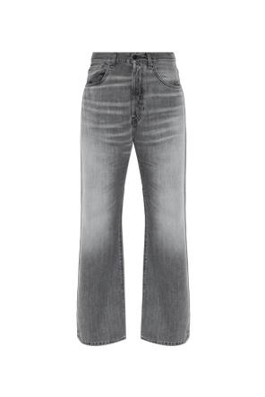 Jeans de corte direito