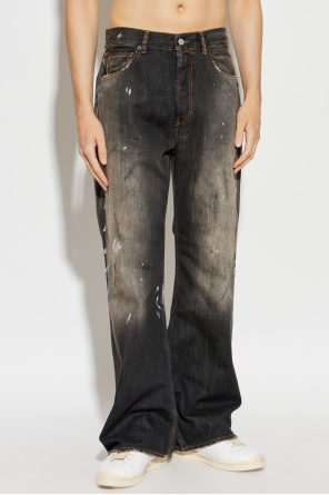 Acne Studios Vaqueros con efecto vintage