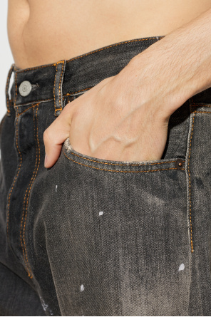 Acne Studios Vaqueros con efecto vintage