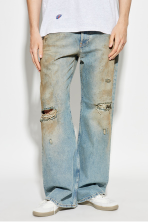 Acne Studios Jeansy z logo