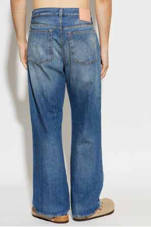 Acne Studios Jeansy z efektem vintage