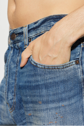 Acne Studios Jeansy z efektem vintage