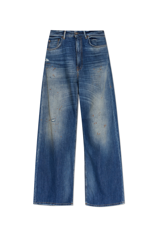 Jeans with a vintage effect od Acne Studios