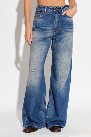 Acne Studios Vaqueros con efecto vintage