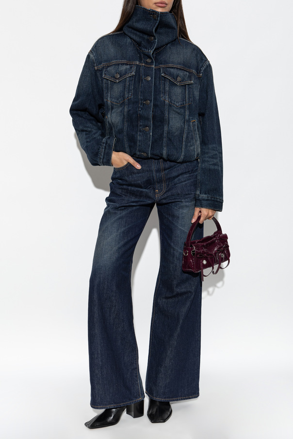 Acne Studios Blugi cu crac larg