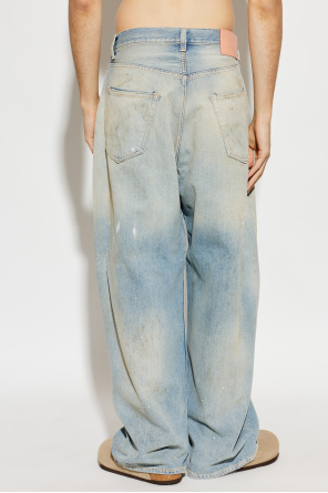 Acne Studios Vaqueros con efecto vintage