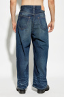 Acne Studios NAVY BLUE Wide-leg jeans