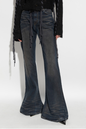 Acne Studios Jeansy z rozszerzanymi nogawkami