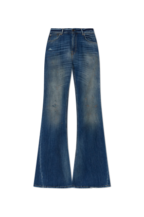 Flared leg jeans