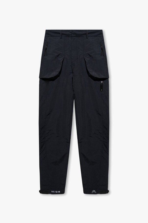 A-COLD-WALL* Trousers linen-blend with logo