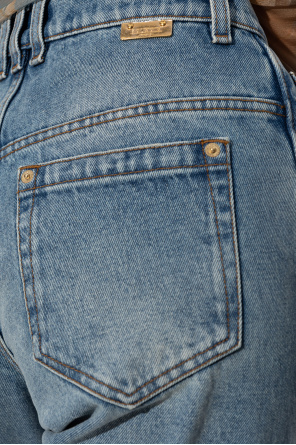 Balmain Balmain high-rise straight jeans Weiß