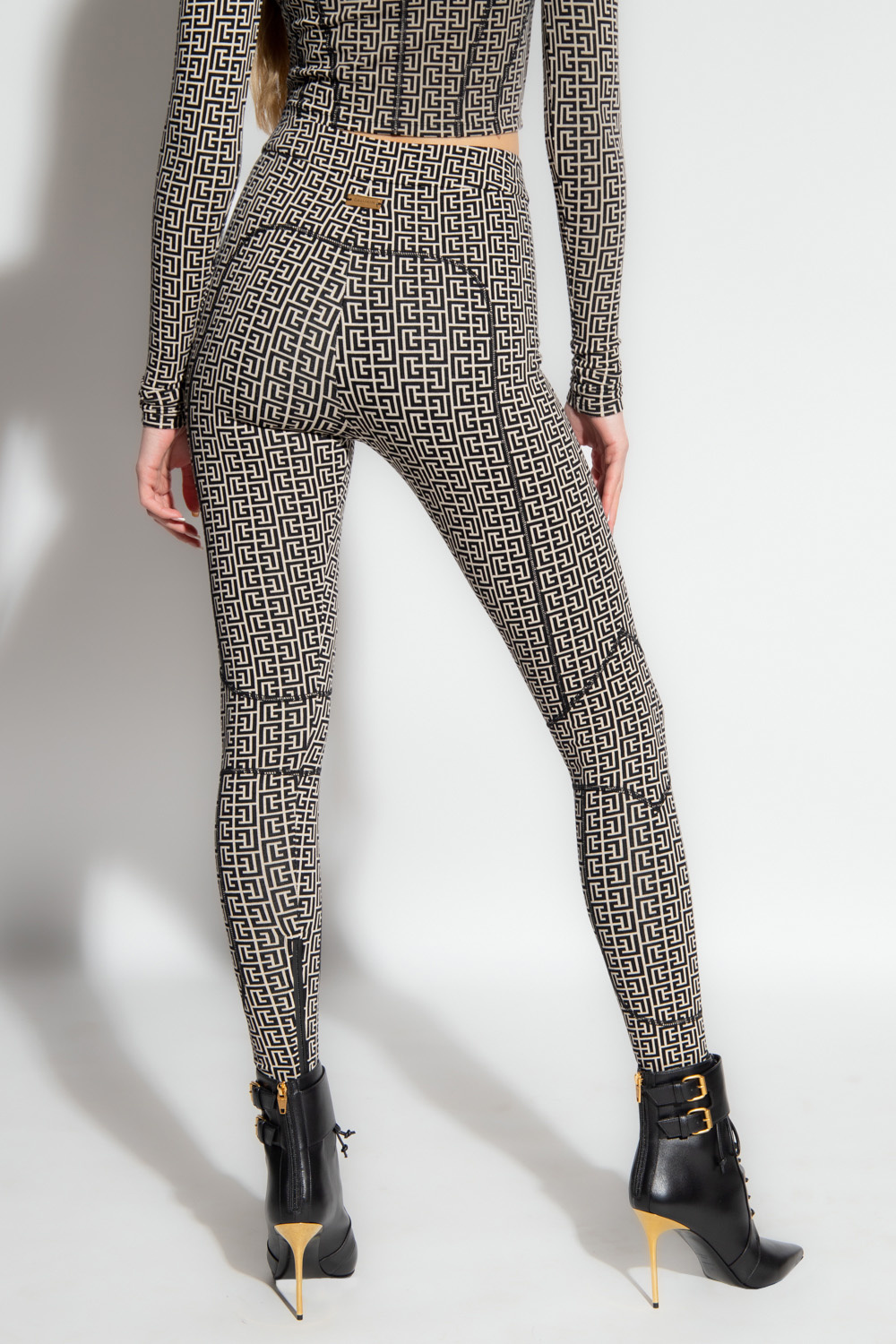 Balmain Monogrammed leggings